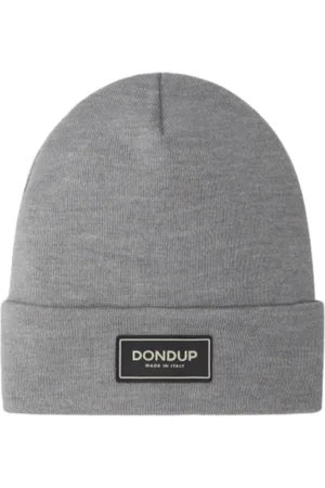 Dondup Heren, Accessoires, Grijs, Maat: ONE Size Wol