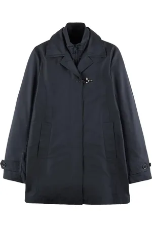 FAY Dames, Mantels, Zwart, Maat: M Nylon
