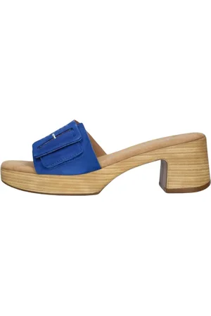 Gabor Dames, Schoenen, Blauw, Maat: 38 EU Suède