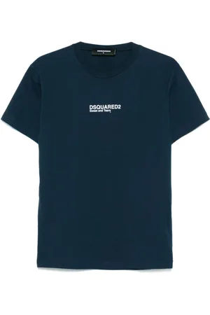 Dsquared2 Heren, Tops, Blauw, Maat: S