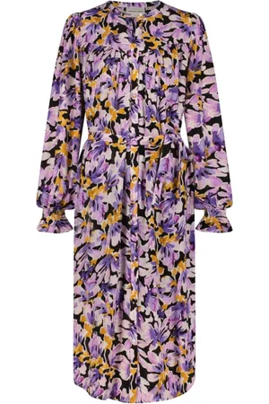 Fabienne Chapot Dames, Jurken, Paars, Maat: XS Viscose