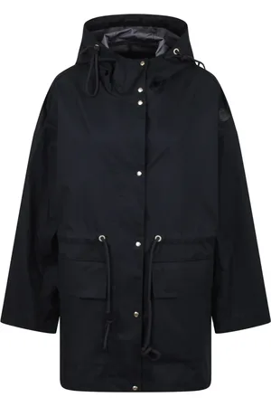Moncler Dames, Mantels, Blauw, Maat: M Katoen