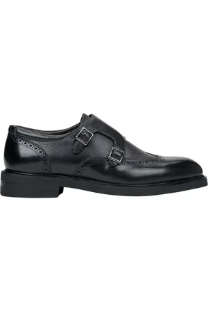 Estro Heren, Schoenen, Zwart, Maat: 44 EU Leer
