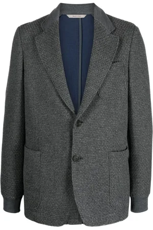CANALI Heren, Jassen, Grijs, Maat: 2XL Wol