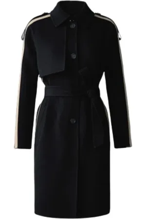 Mackage Dames, Mantels, Zwart, Maat: M Wol