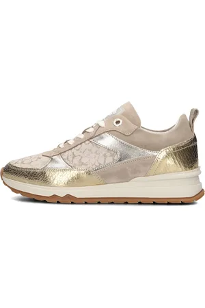 Floris van Bommel Dames, Schoenen, Geel, Maat: 40 EU Leer
