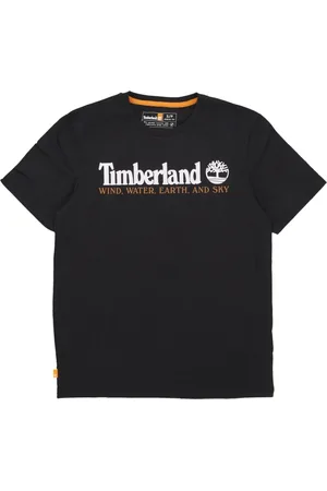 Timberland Heren, Tops, Zwart, Maat: M Katoen