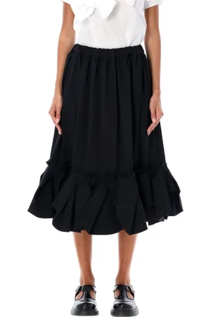 Comme des Garçons Dames, Rokken, Zwart, Maat: S Wol
