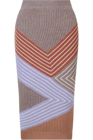 Stella McCartney Dames, Rokken, , Maat: 3XS Wol