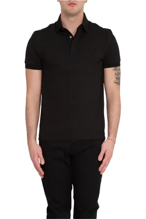 Lacoste Heren, Tops, Zwart, Maat: S Katoen