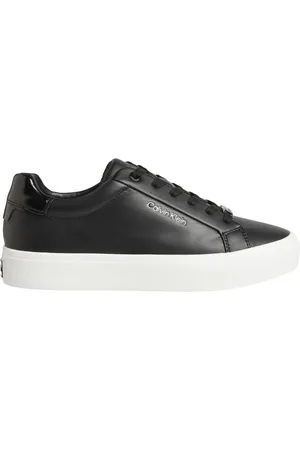 Calvin Klein Dames, Schoenen, Zwart, Maat: 41 EU Leer