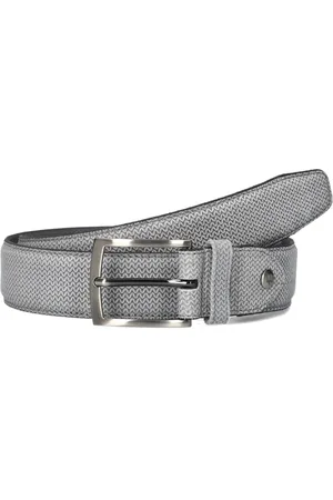 Floris van Bommel Heren, Accessoires, Grijs, Maat: 105 CM