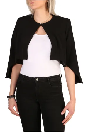 Guess Dames, Jassen, Zwart, Maat: 2XL Viscose