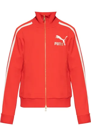 PUMA Heren, Sweatshirts & Hoodies, Rood, Maat: M