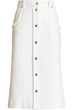 Etro Dames, Rokken, Wit, Maat: 2XS Denim