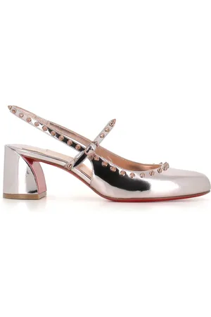 Christian Louboutin Dames, Schoenen, Roze, Maat: 37 EU Leer