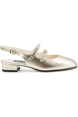 Carel Dames, Schoenen, Grijs, Maat: 36 EU Leer