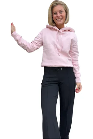 Closed Dames, Sweatshirts & Hoodies, Roze, Maat: S Katoen