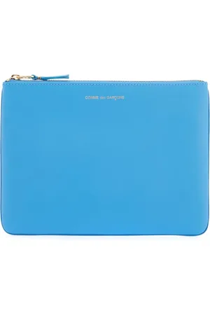 Comme des Garçons Heren, Tassen, Blauw, Maat: ONE Size Leer