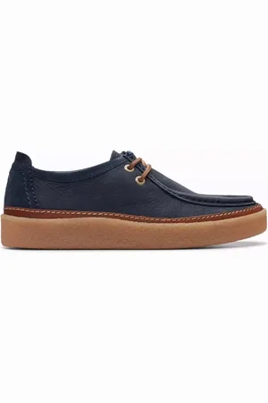Clarks Heren, Schoenen, Blauw, Maat: 39 1/2 EU