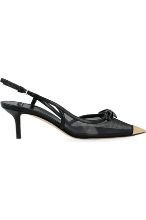 Elisabetta Franchi Dames, Schoenen, Zwart, Maat: 37 EU Leer