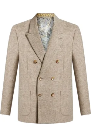 Etro Heren, Jassen, , Maat: M Wol