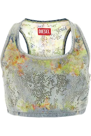 Diesel Dames, Tops, Veelkleurig, Maat: S Denim