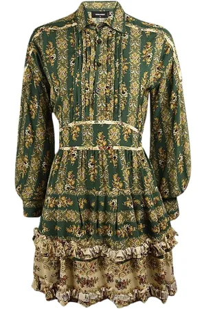 Dsquared2 Dames, Jurken, Groen, Maat: 2XS Viscose
