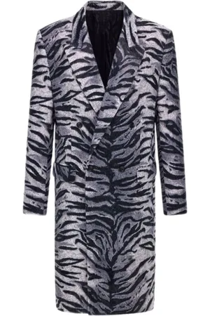 Roberto Cavalli Heren, Mantels, Veelkleurig, Maat: 3XL