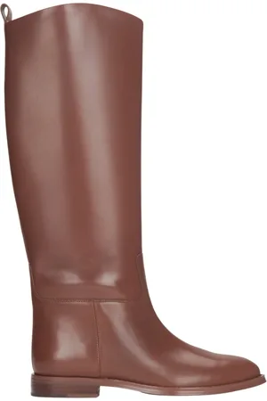 Estro Dames, Schoenen, Bruin, Maat: 35 EU Leer