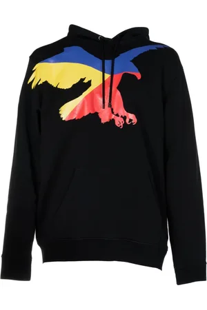 MARCELO BURLON Heren, Sweatshirts & Hoodies, Zwart, Maat: M