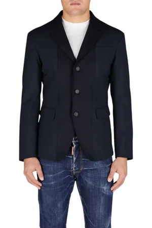 Dsquared2 Heren, Jassen, Blauw, Maat: M Wol