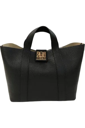 Borbonese Dames, Tassen, Zwart, Maat: ONE Size Leer