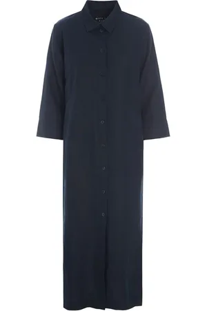 Bitte Kai Rand Dames, Jurken, Blauw, Maat: M Linnen