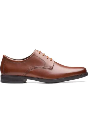 Clarks Heren, Schoenen, Bruin, Maat: 44 EU Leer