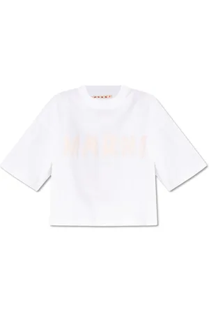 Marni Dames, Tops, Wit, Maat: 2XS Katoen
