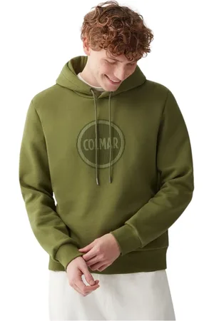 Colmar Heren, Sweatshirts & Hoodies, Groen, Maat: S Katoen
