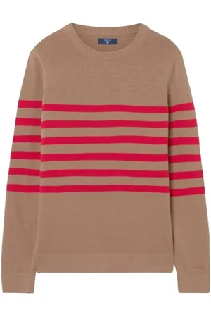 GANT Dames, Truien, Bruin, Maat: S
