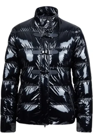 Emporio Armani Dames, Jassen, Zwart, Maat: S Poliester