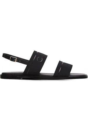 Calvin Klein Dames, Schoenen, Zwart, Maat: 36 EU Leer