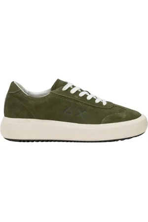 sun68 Heren, Schoenen, Groen, Maat: 45 EU Leer