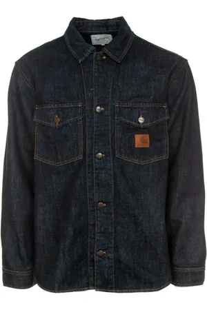 Carhartt Heren, Jassen, Blauw, Maat: XL Denim
