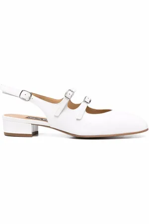 Carel Dames, Schoenen, Wit, Maat: 40 EU Leer