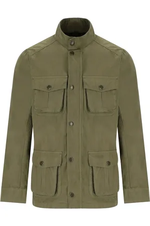 Barbour Heren, Jassen, Groen, Maat: M Katoen