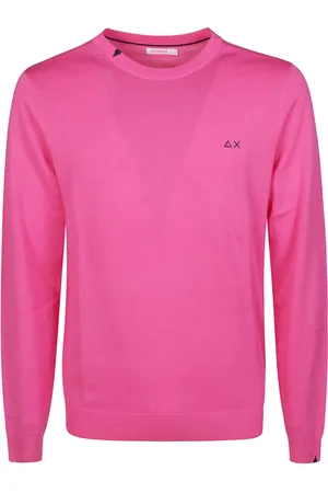 sun68 Heren, Truien, Roze, Maat: M