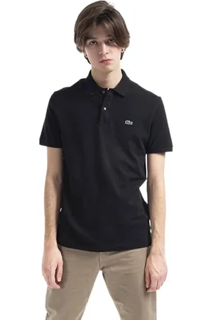Lacoste Heren, Tops, Zwart, Maat: L Katoen
