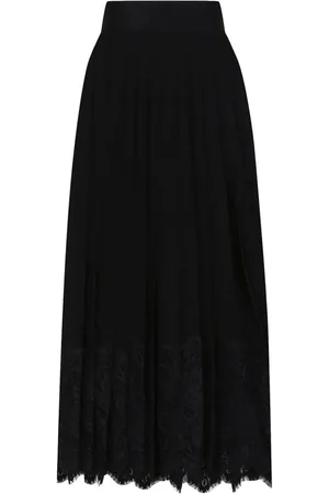 Dolce & Gabbana Dames, Rokken, Zwart, Maat: S