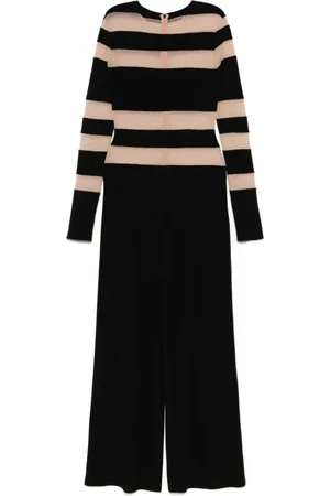 Norma Kamali Dames, Jumpsuits & Playsuits, Zwart, Maat: S