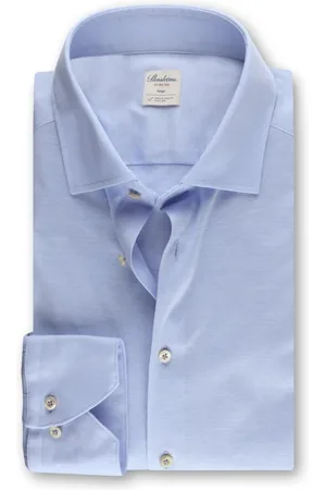 Stenströms Heren, Overhemden, Blauw, Maat: 2XL Katoen