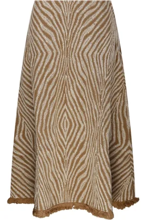By Malene Birger Dames, Rokken, Bruin, Maat: XS Wol